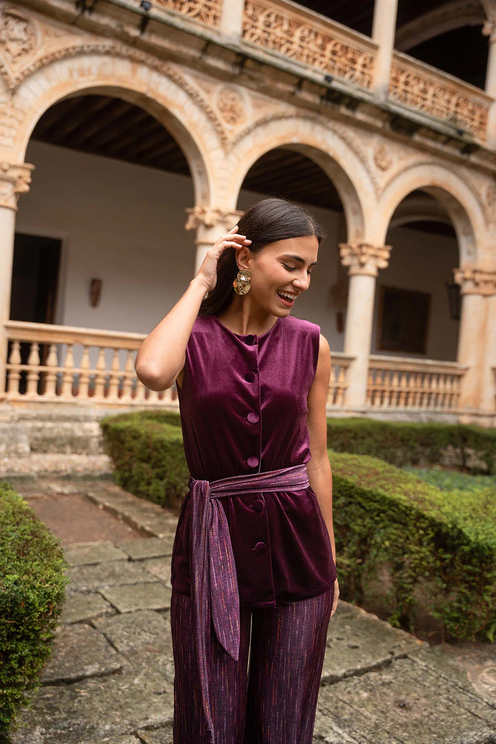 Chaleco de terciopelo | Infanta - Image 5