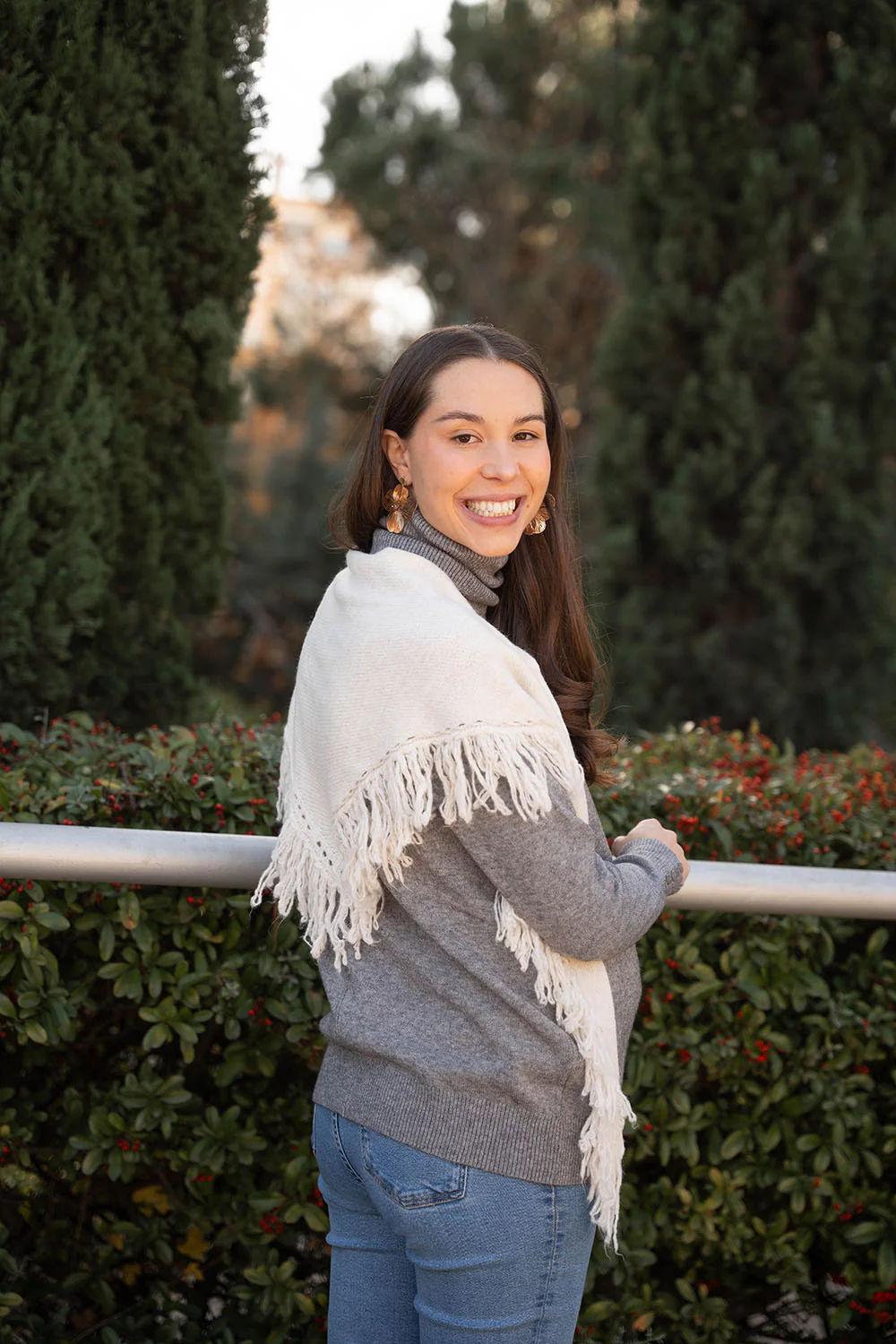 Mini Poncho | Blanca - Image 3