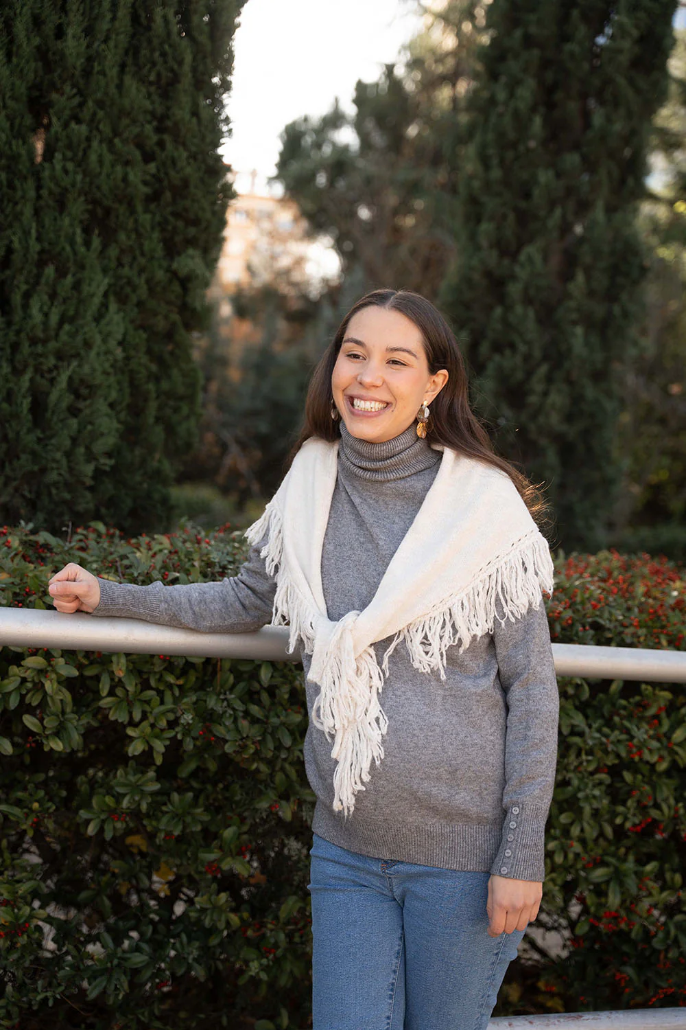 Mini Poncho | Blanca - Image 6