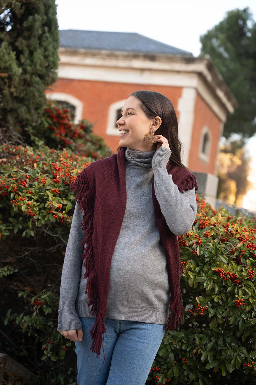 Mini Poncho | Granate - Image 6