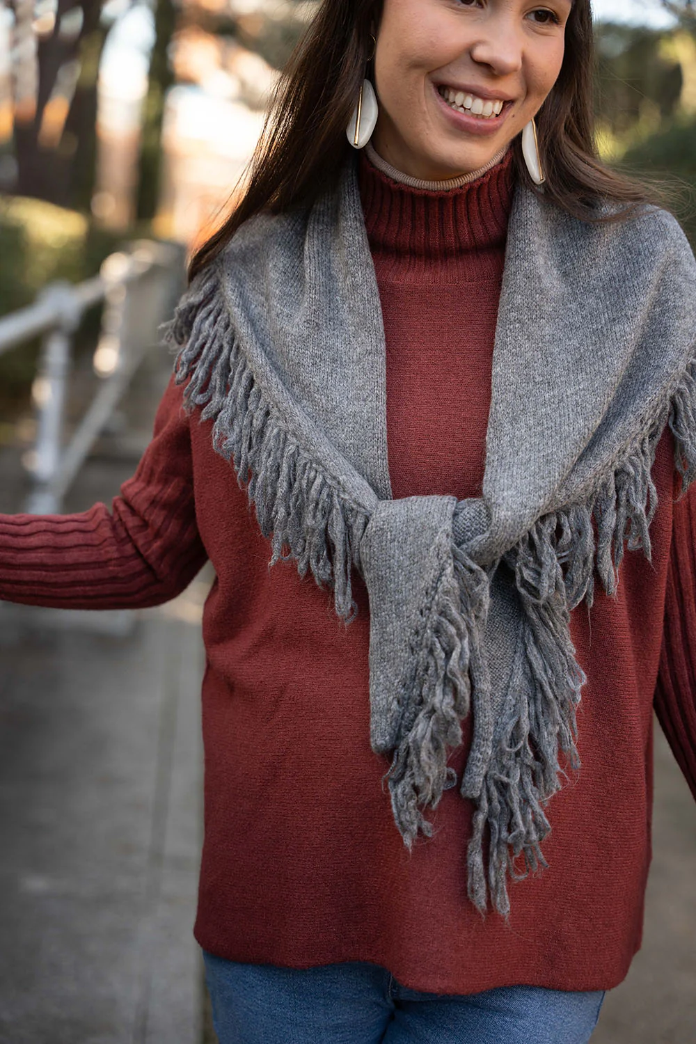 Mini Poncho | Gris - Image 4