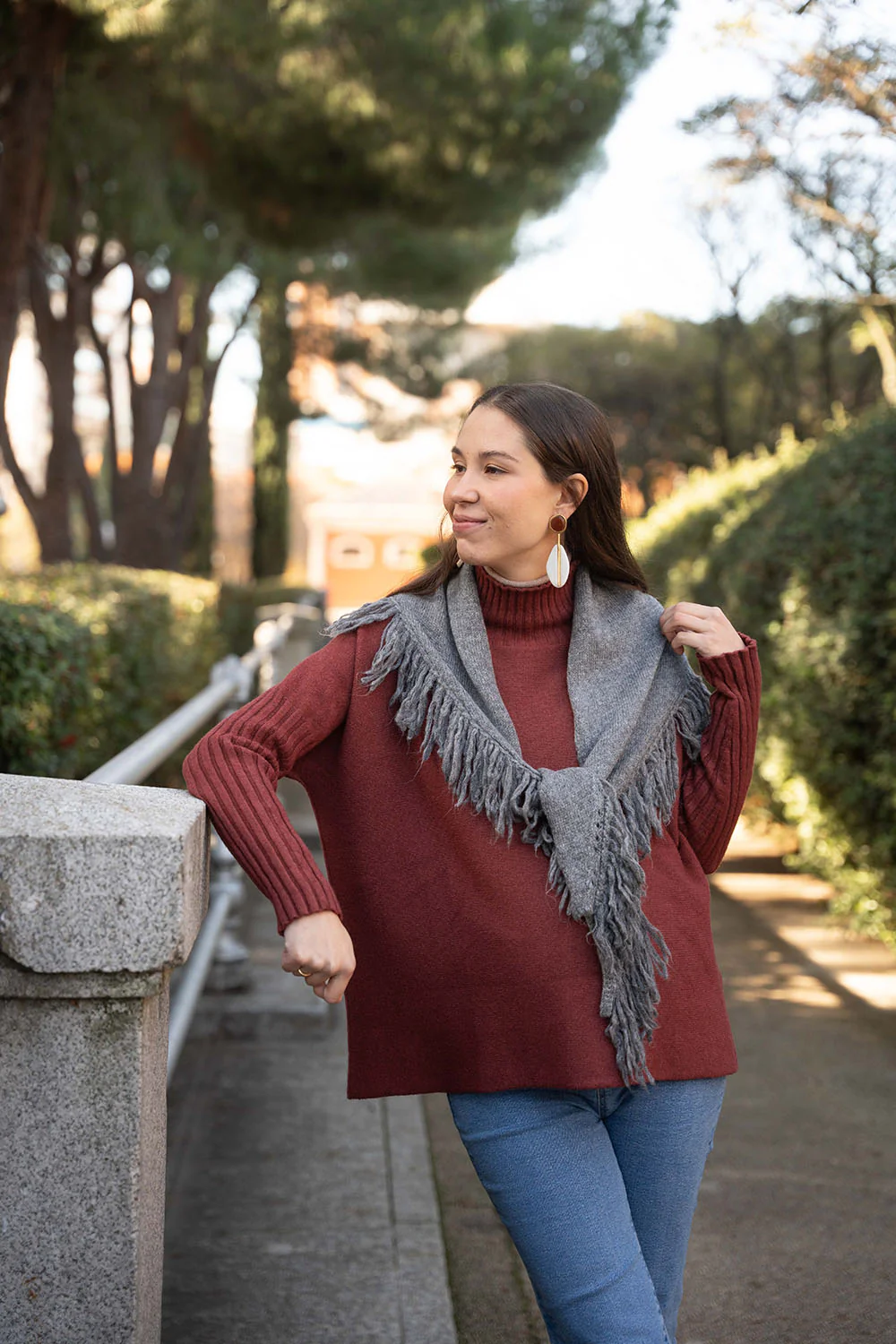 Mini Poncho | Gris - Image 6