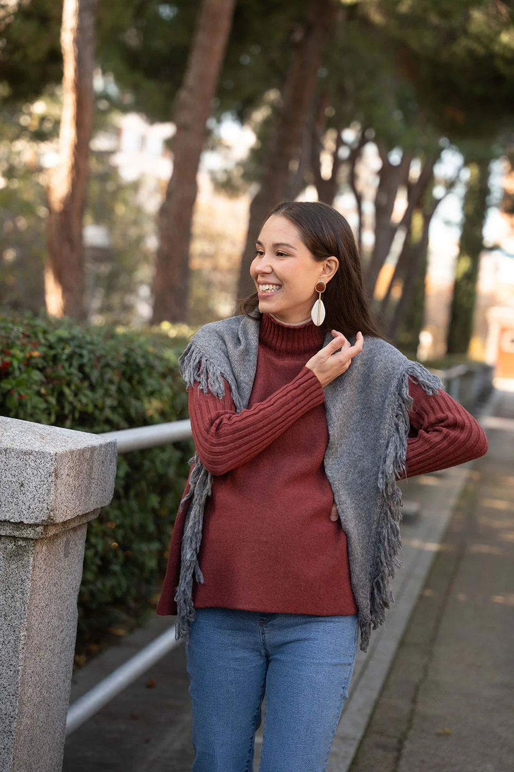Mini Poncho | Gris - Image 8