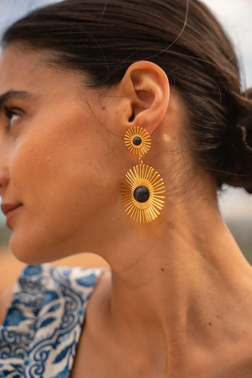 Pendientes largos | Sol - Image 3