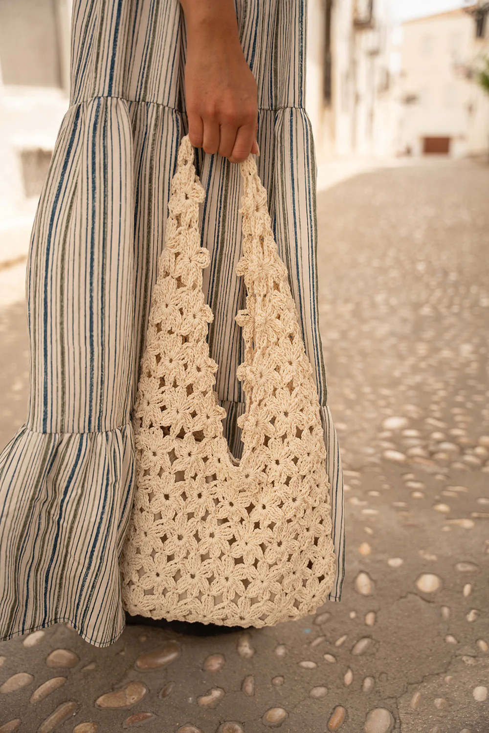 Bolso Crochet Flores - Image 3