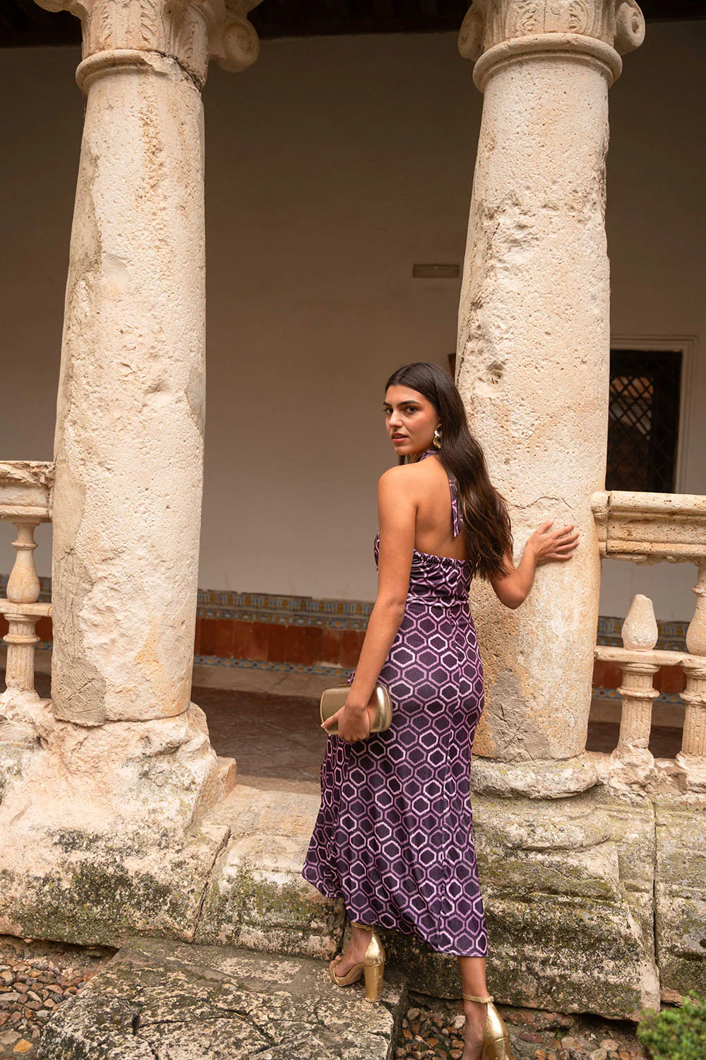 Vestido de terciopelo | Priora - Image 9